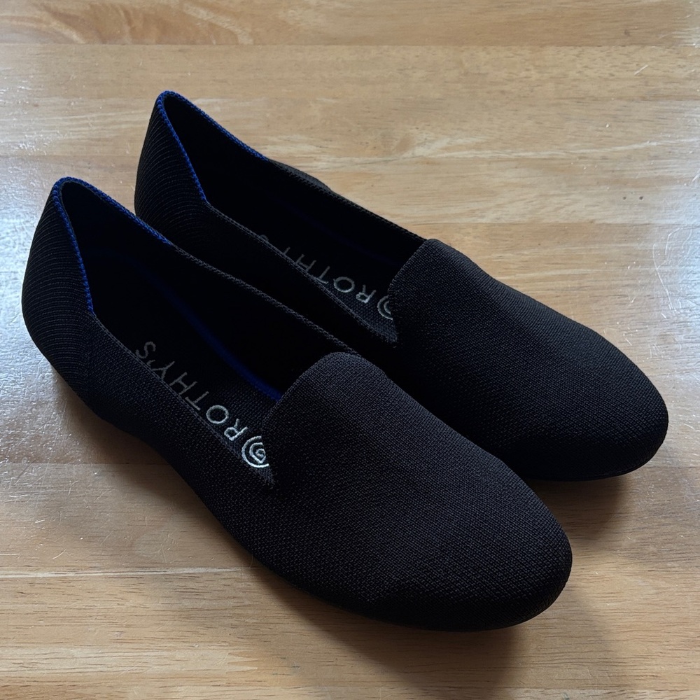 Rothy's Classic Black Loafers